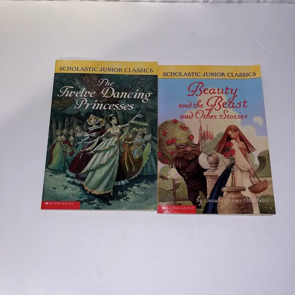 Scholastic Junior Classics Fairy Tale Book Lot of 2